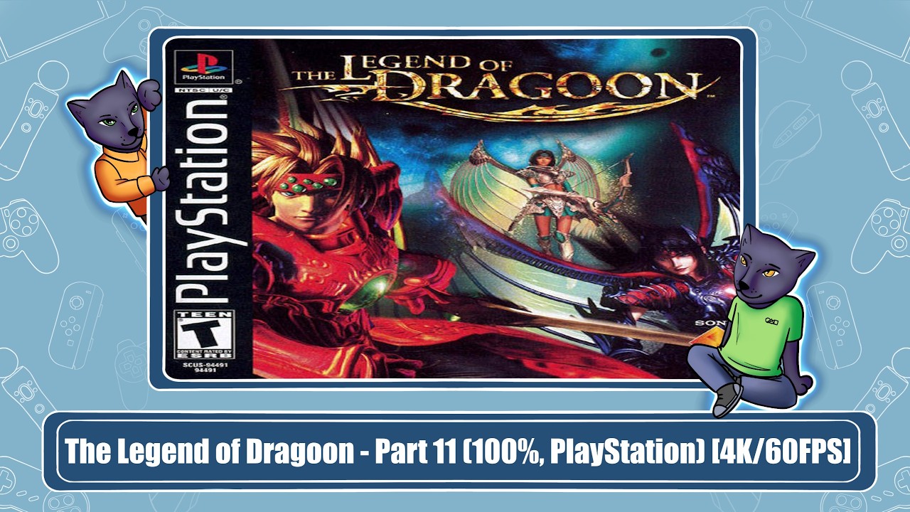 The Legend of Dragoon - Part 11 (100%, PlayStation) [4K/60FPS]