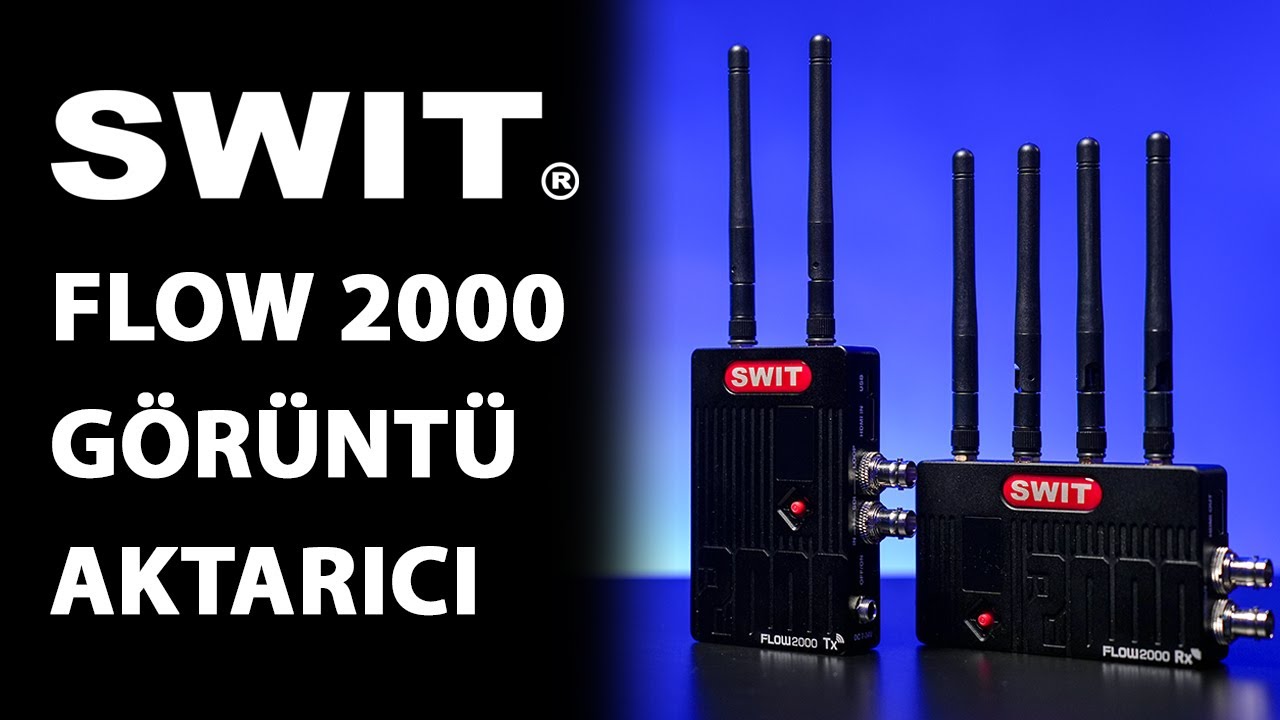 SWIT Flow 2000 Kablosuz Görüntü Aktarıcı İnceleme