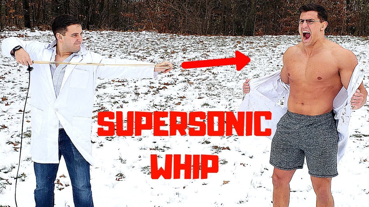 Supersonic Rubberband Whip VS Human Flesh Experiment | Painful Whip Damage Test