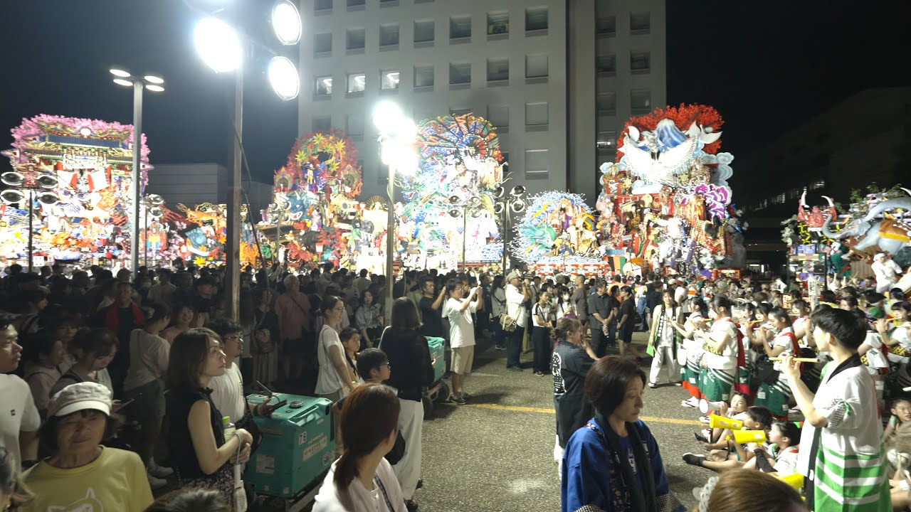 2025年7月31日 八戸三社大祭 前夜祭 ピタットハウス本八戸駅店｜八戸市の不動産なら八代産業株式会社 賃貸、土地、中古住宅、アパート、マンション等