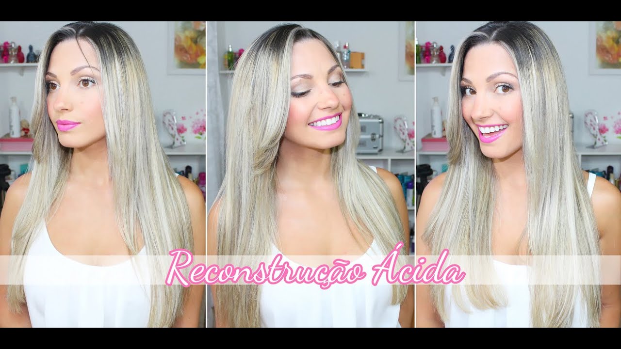 Reconstrução Ácida para cabelos danificados: #4 Diario do cabelo descolorido por Bia Munstein