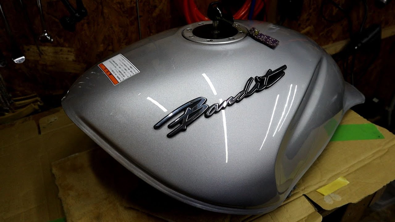 タンクの組み立て【Bandit250 GJ77A】