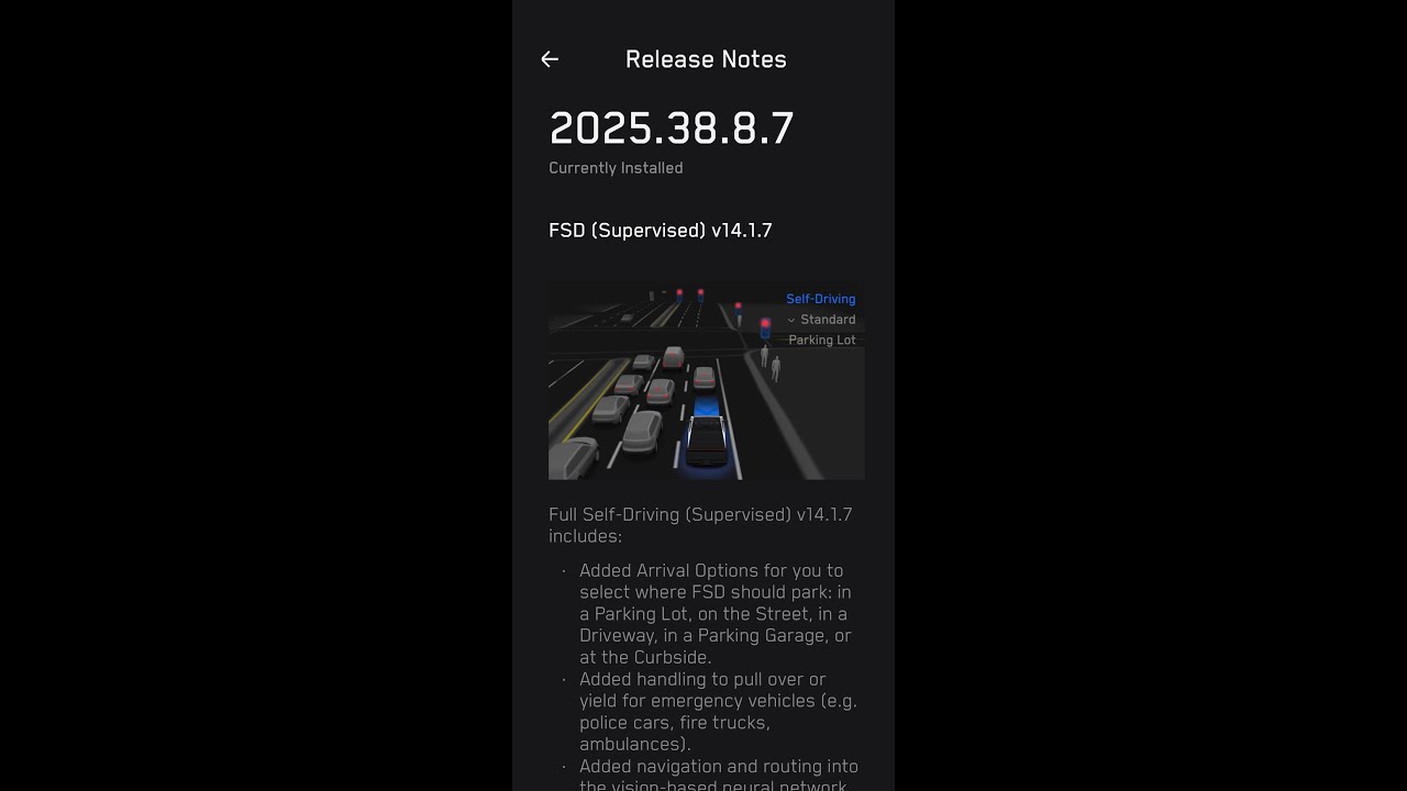 Self Driving v14.1.7 Cybertruck: поездка по Сангеру, Техас