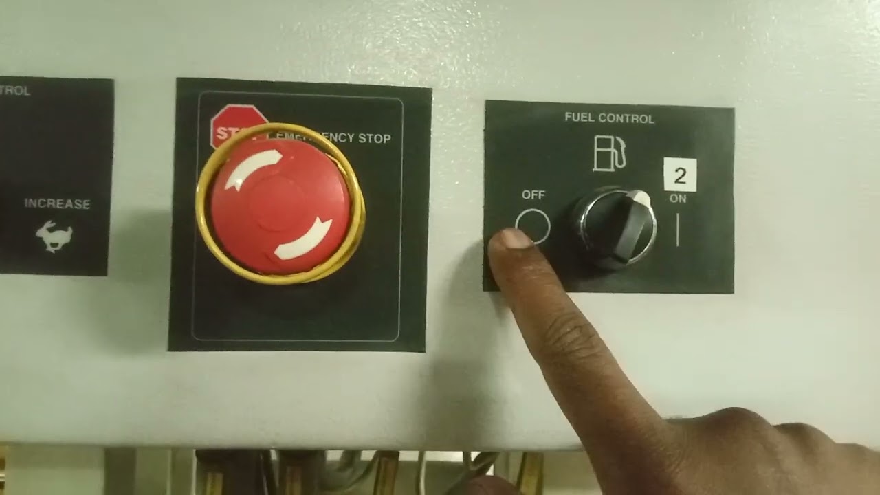 Stopping procedure of ASD Tug 8,000 BHP Caterpillar C 280-8 Main engines