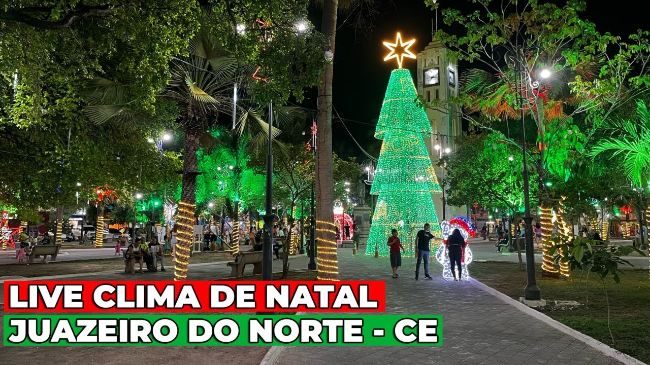 Live Decoração de Natal em Juazeiro do Norte 06/12/2024