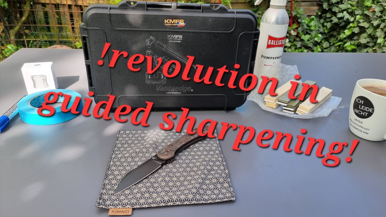Echtzeitschliff Fox Magna ASMR, revolutionary guided sharpening system vantaedge integral