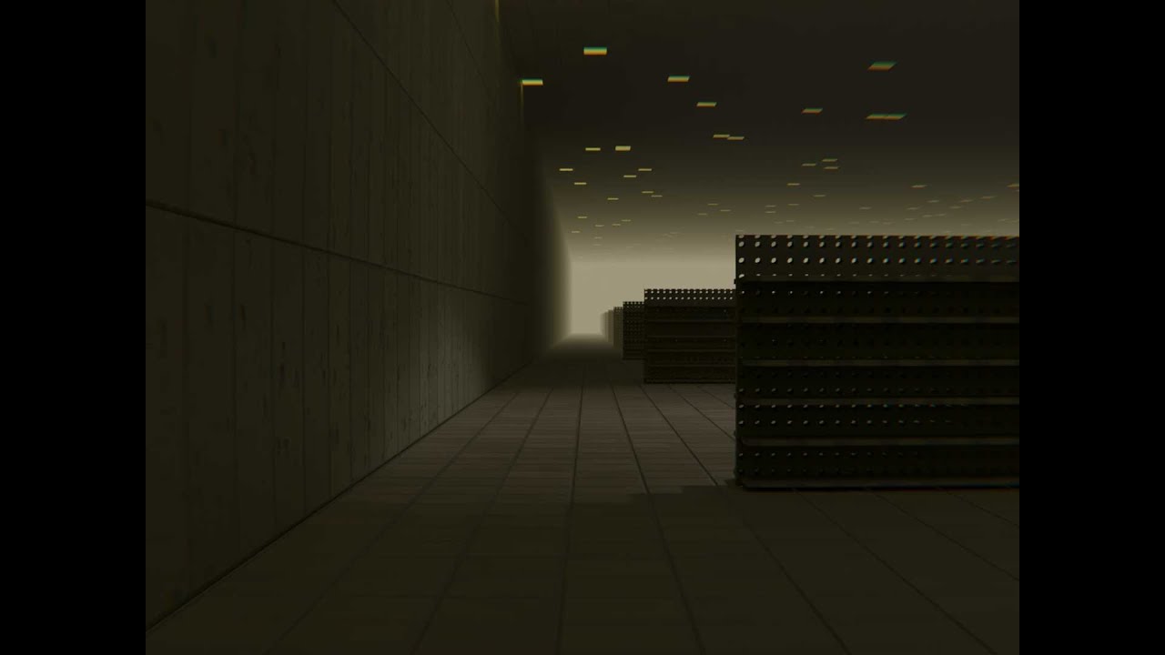 [Liminal space] the empty supermarket
