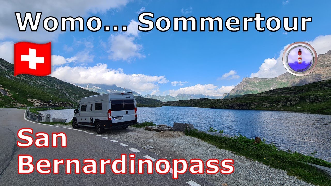 Sommertour Schweiz | San Bernardino Pass | Camping Urlaub | Kastenwagen |