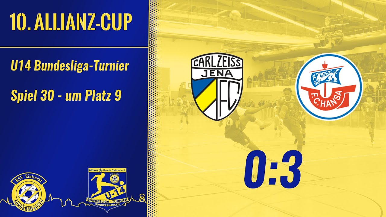 10. Allianzcup 03.02.24 | Spiel 30 | FC Carl Zeiss Jena - FC Hansa Rostock 0:3 | Platz 9