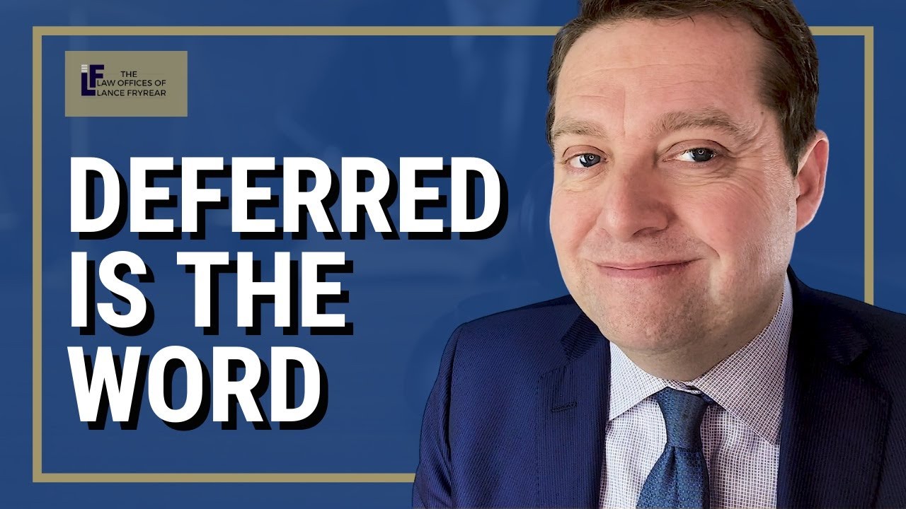 Deferred Is The Word | Washington State Attorney