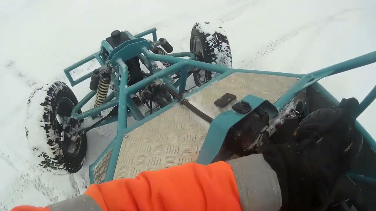 GS500 Crosscart Driving On Ice