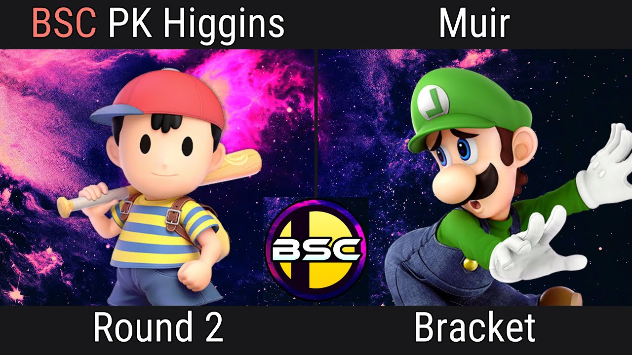 [NO AUDIO] BSC | PK Higgins (Ness) VS Muir (Luigi) | BSC A.R.CADE SERIES #106 | Round Robin
