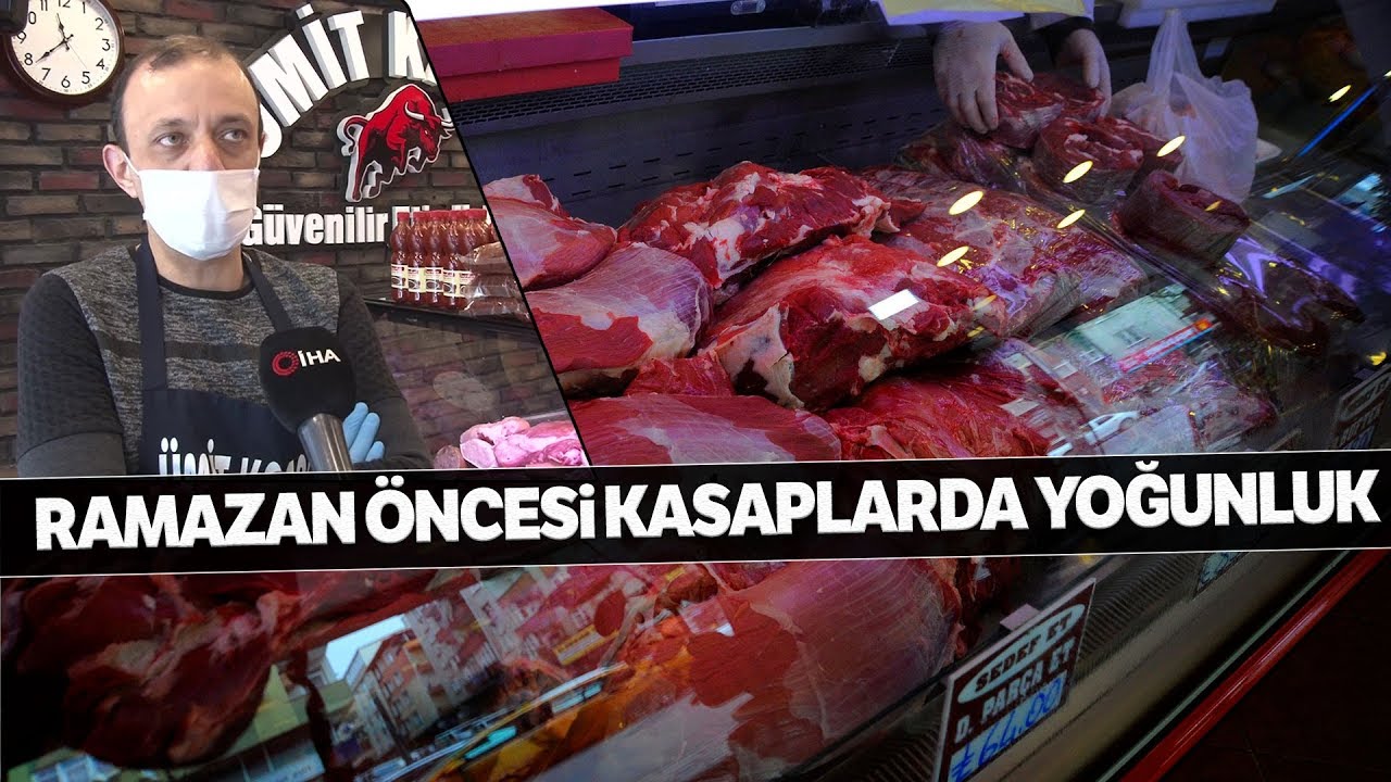 Et ve Tavuk Satın Almak İsteyen Vatandaşlar Kasaplara Akın Etti