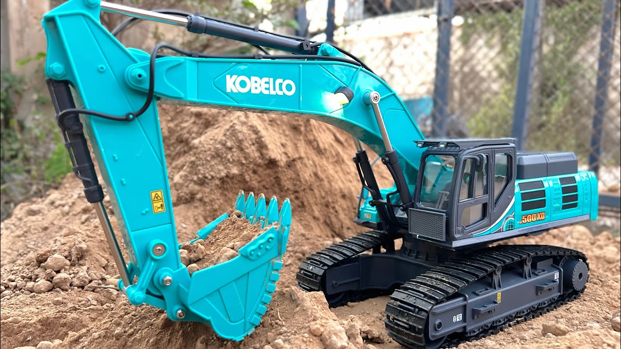 พร้อมส่ง KOBELCO SK500XD 1/24 ราคา 3,860 บาท สั่งซื้อ Line : bank_nut201 