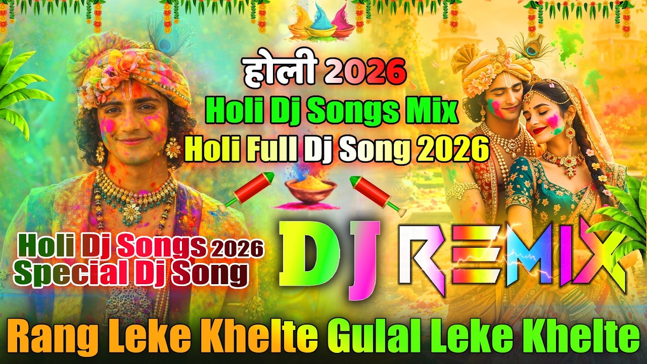 Rang Leke Khelte Gulal Leke Khelte💞Dj Remix💞New Holi Dj Song💞Holi Special Dj Song 2026💞Dj VishalBhai