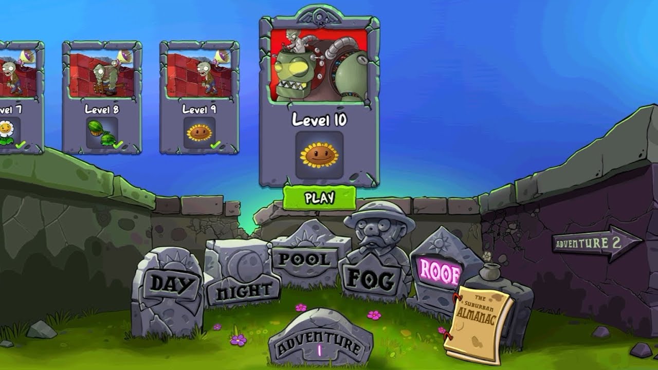 Roof Level 10 Boss Fight vs Dr. Zomboss | Final Battle | Plants vs Zombies