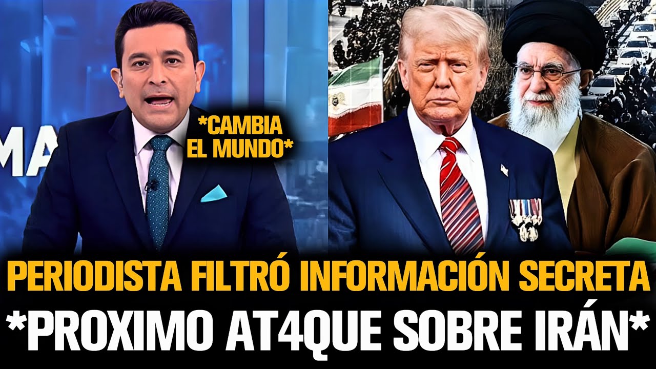 PERIODISTA FILTRÓ INFORMACIÓN SECRETA SOBRE EL PRÓXIMO AT4QUE DE TRUMP