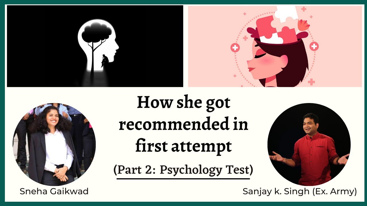 Part 2: Psychology Test—Recommended (1st Attempt) — Interview Sneha Gaikwad (Flying Branch —AFSB)