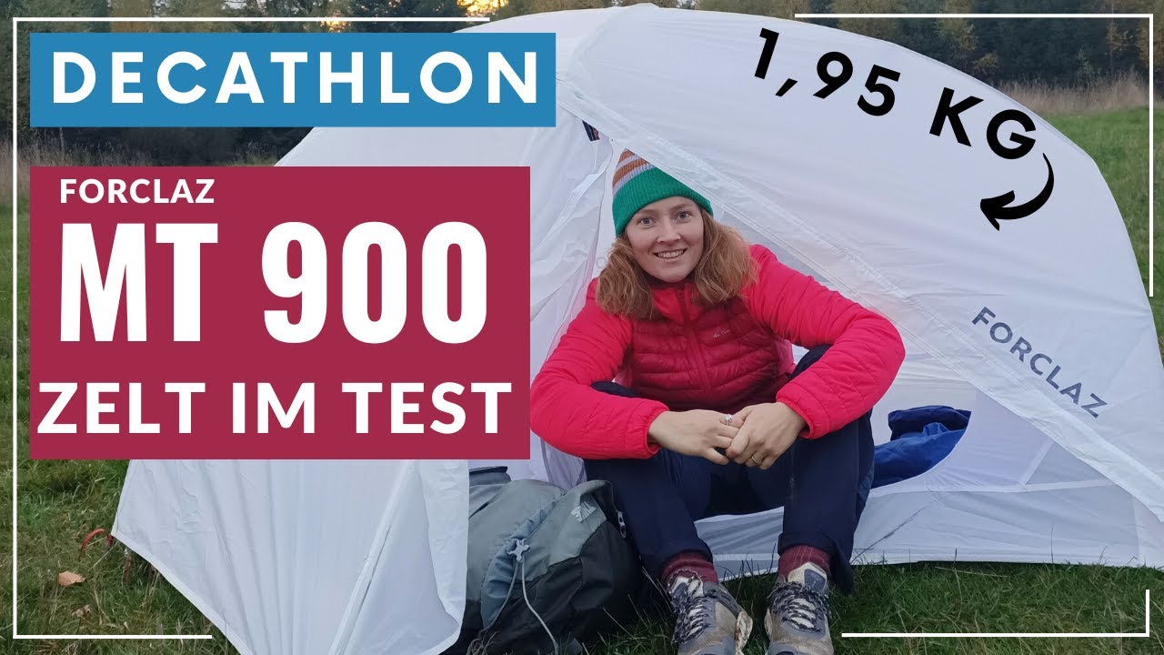 Decathlon. Ultraleicht-Zelt Trek MT 900  im Test