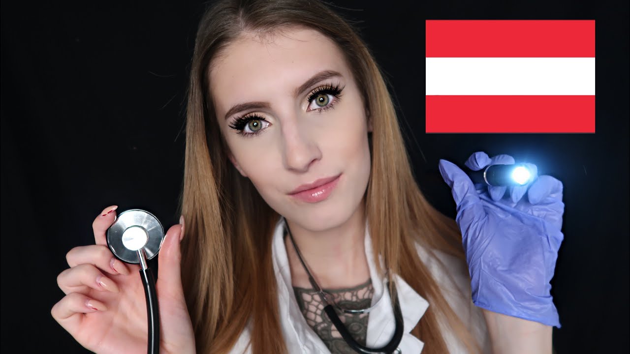 ASMR | Österreichische Ärztin 🇦🇹 Check Up - DIALEKT / Doktor Roleplay  ( deutsch / german )