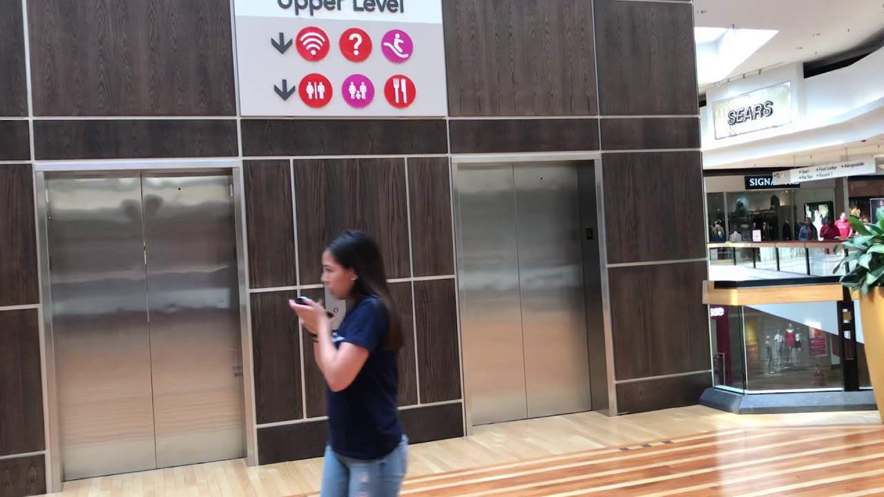 Graeginator Rides 2 Glass Elevators at Fox Valley Mall in Aurora, IL
