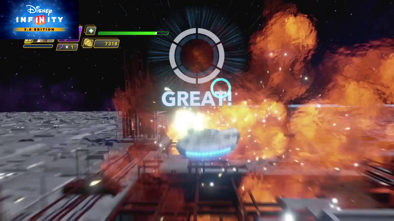 Disney Infinity 3.0 Destroying the DEATH STAR 2