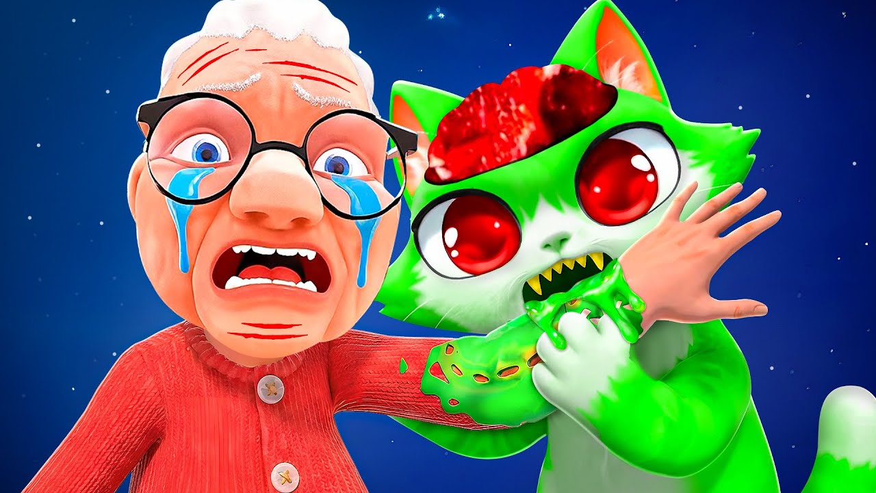 Eating Granny As A ZOMBIE - I Am Cat VR