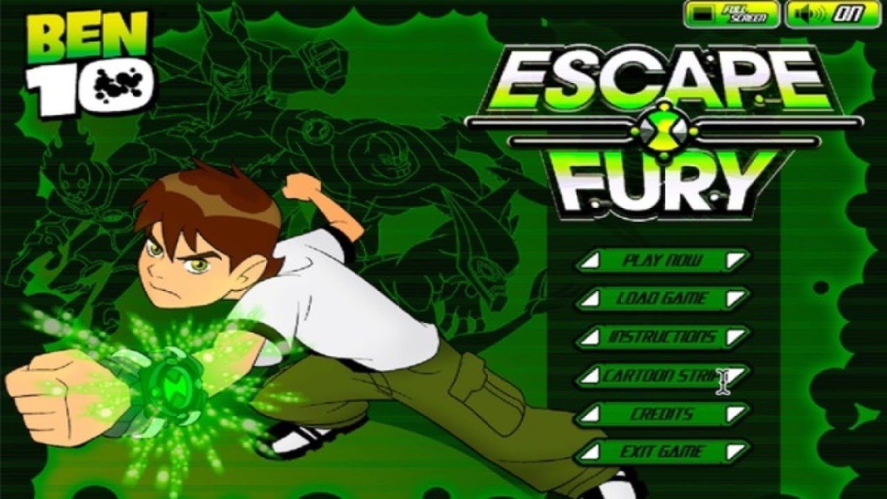 Zerando Ben 10 Escape Fury