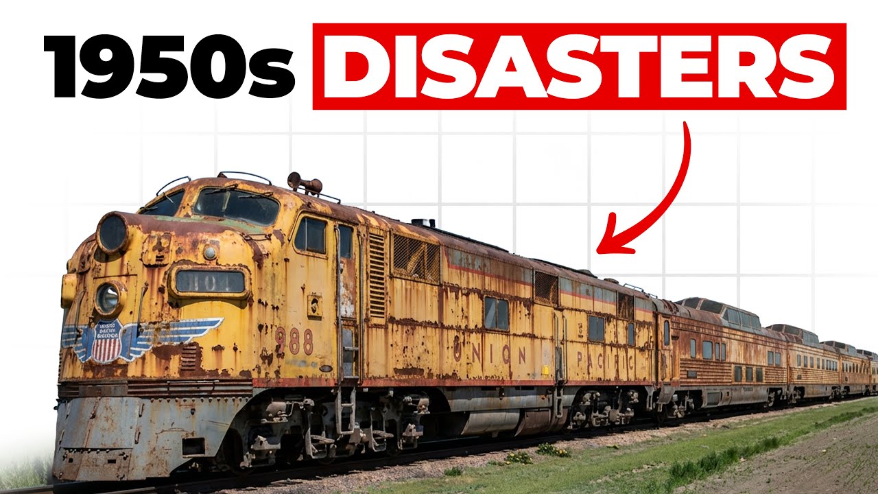 20 WORST American Locomotives From The 1950s, Nobody Wants Back!
