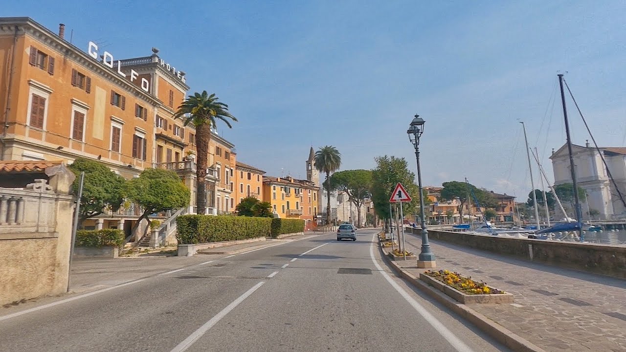 LAGO DI GARDA scenic drive | SALO to RIVA DEL GARDA | Italy