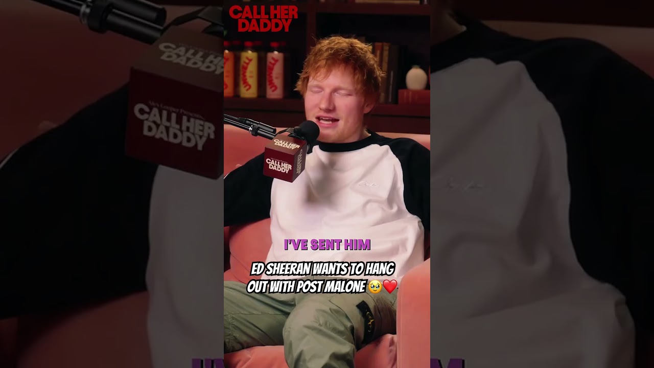 Ed Sheeran Needs To Hang Out /w Post Malone 🥹❤️ 