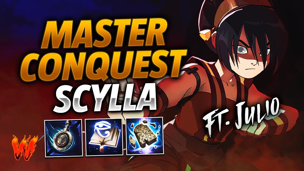 SCYLLA, SE CARREA CON LA PEQUEÑITA? ft. Julio- Warchi - Smite Master Conquest