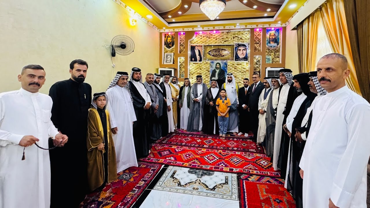 عقد قران/حسين حسن حيال ال حلو / في ديوان الشيخ سلام حيال ال حلو/ ال شميس /سوق الشيوخ 