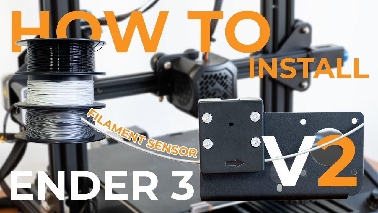 How to install filament sensor | Ender 3 V2