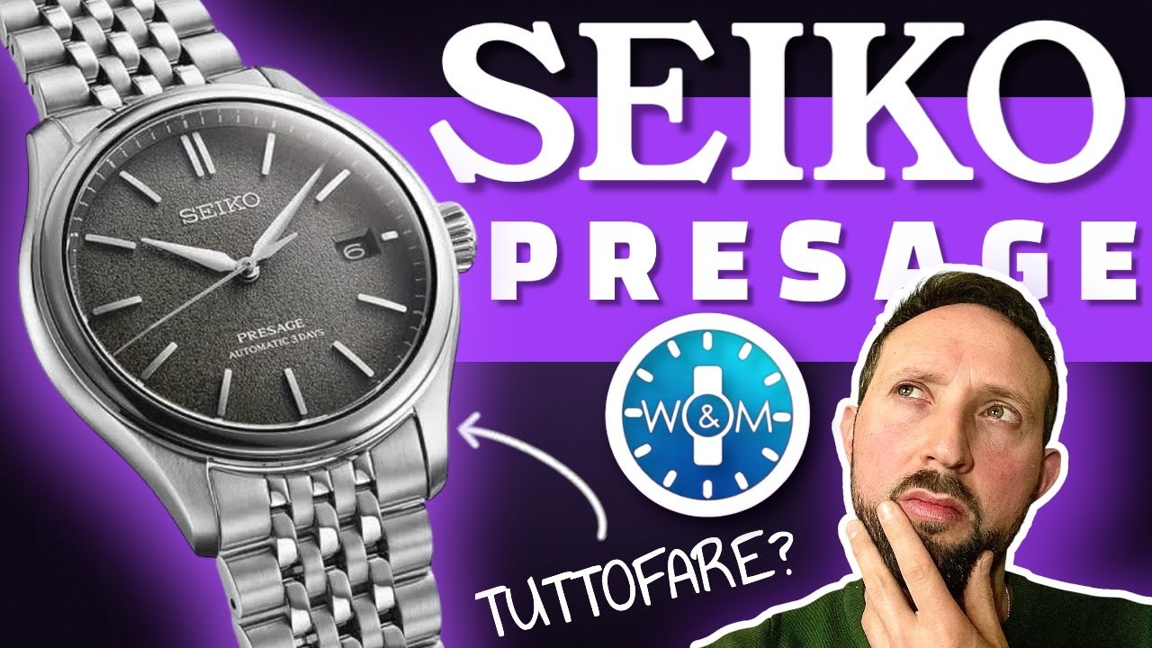 NON CREDERETE MAI a quello che questo OROLOGIO può FARE - SEIKO PRESAGE SPB465