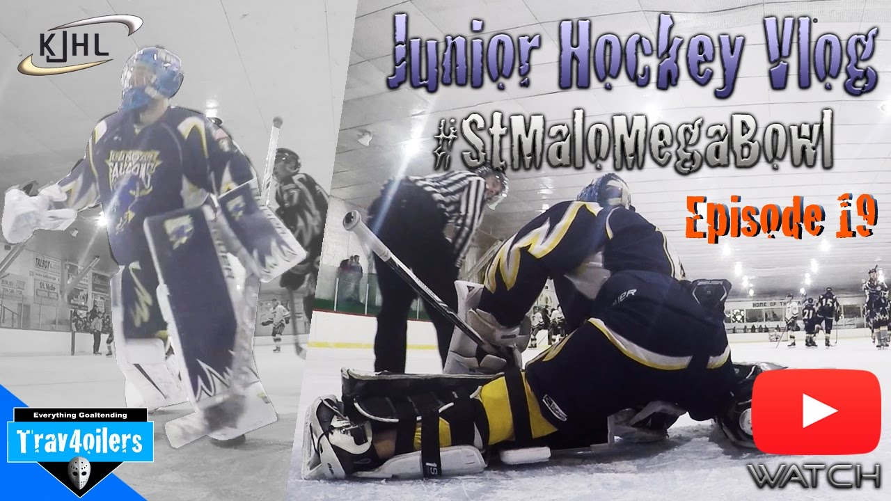 Junior Hockey Vlog Ep. 19 Mic'd | Facing Elimination #StMaloMEGABOWL | GoPro [HD]