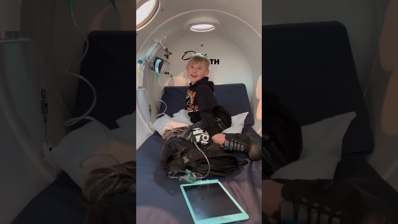 Gavin, our wellness champ! 🌟 40 Hyperbaric sessions, spreading joy! More wellness adventures ahead✨