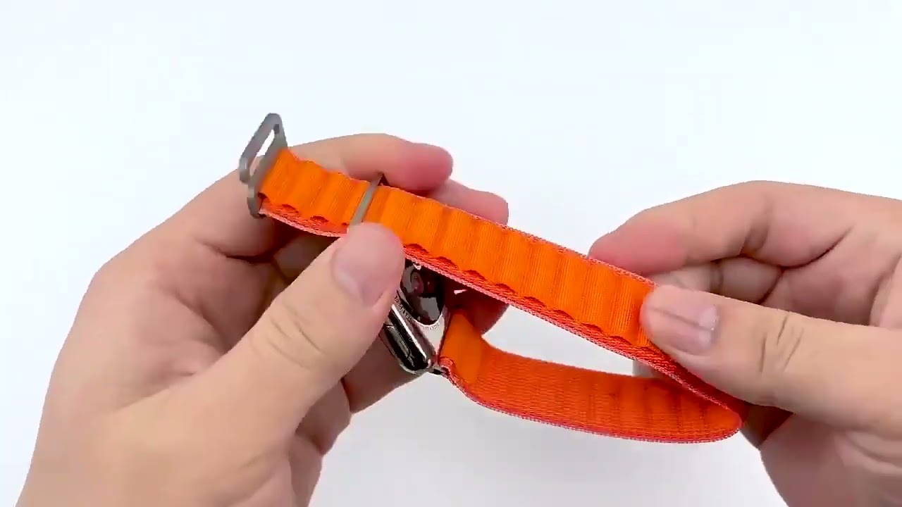 A Pulseira Loop Alpine Nylon Compatível Apple Watch Ultra 49mm