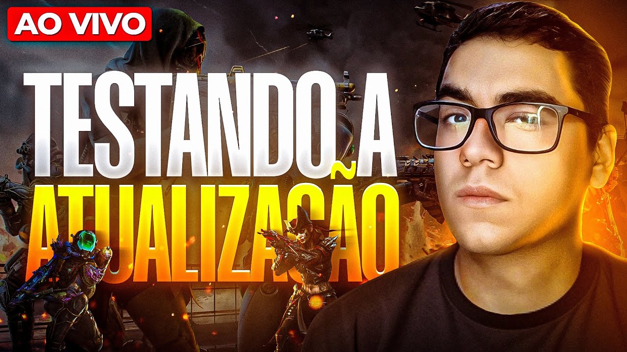 🏆 FINAL DE CAMPEONATO VALENDO R$1000 ÁS 21H & TESTANDO A NOVA ATUALIZAÇÃO AO VIVO 🔥 COLAAA !!!