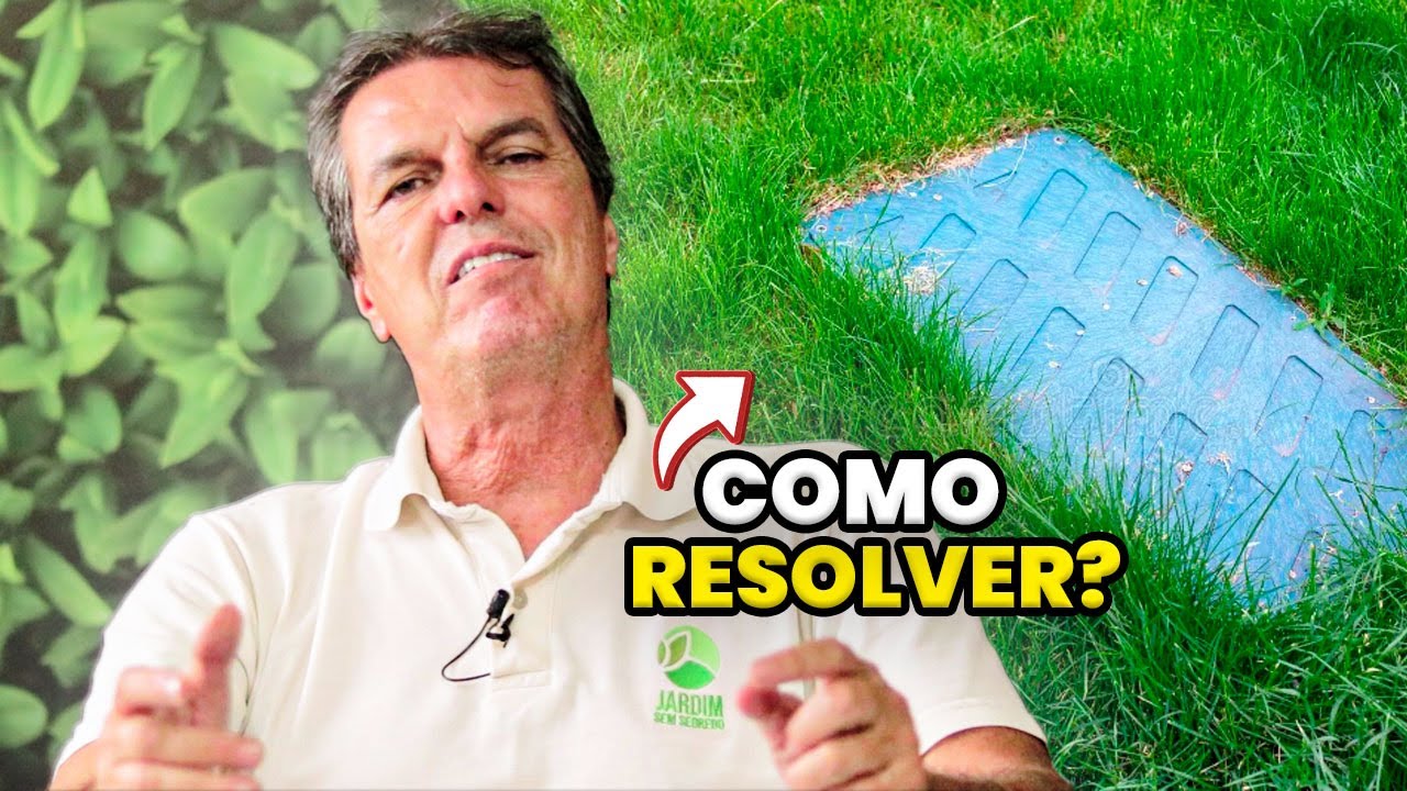 COMO COBRIR TAMPAS de CONCRETOS e OUTROS no GRAMADO