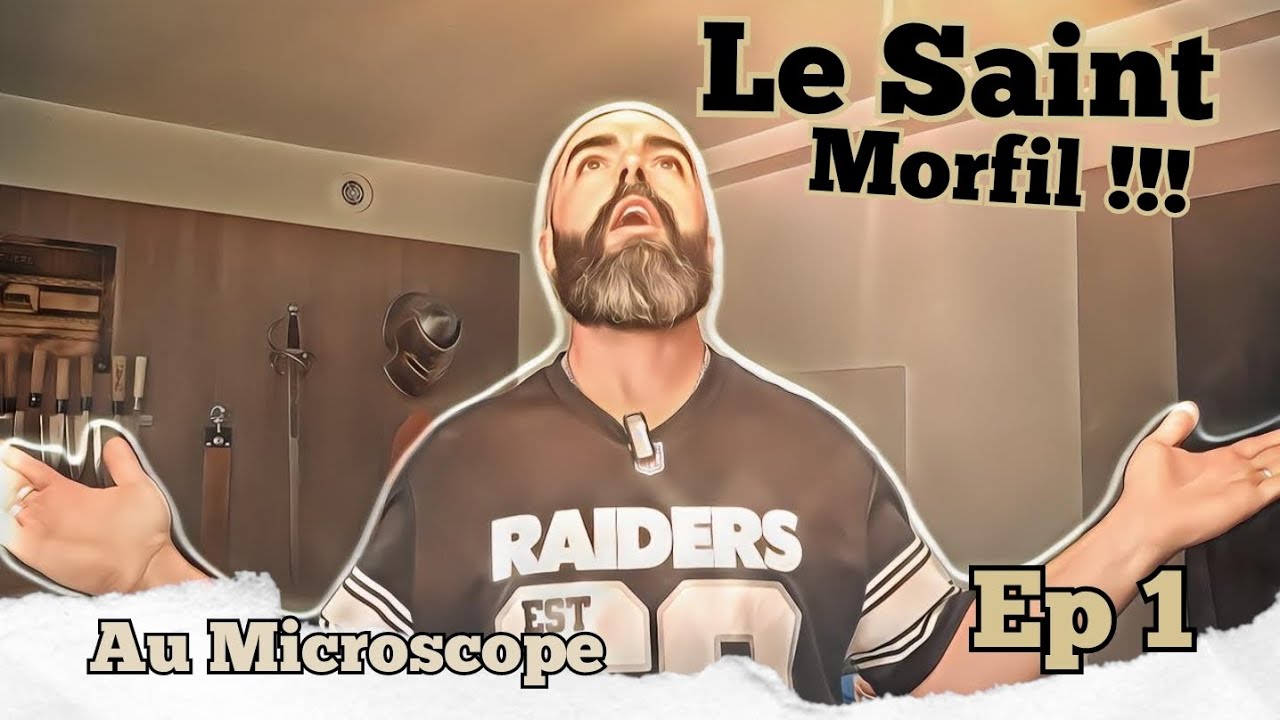 Au Microscope Ep 1 : LE MORFIL sur un SPYDERCO !!!