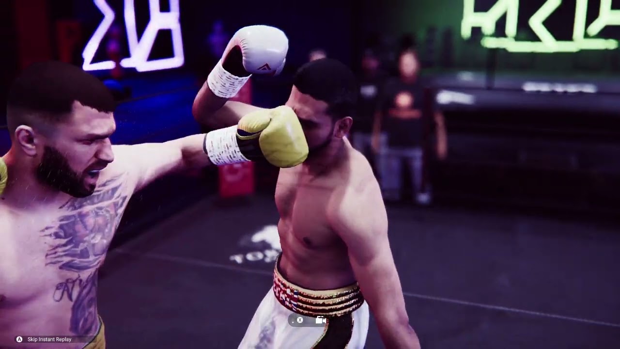 Undisputed Boxing bug? : hit them so hard , get knocked out while still standing