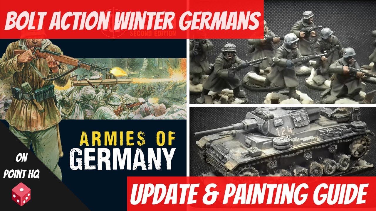 Bolt Action winter Germans - update & painting guide