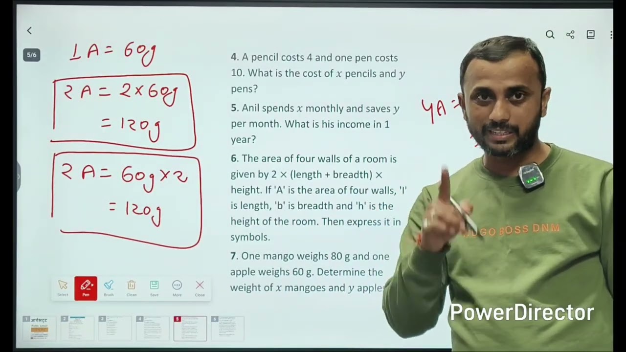 Introduction to Algebra | class:-6| ( part-3) | by MATH WALE ASHWANI SIR 