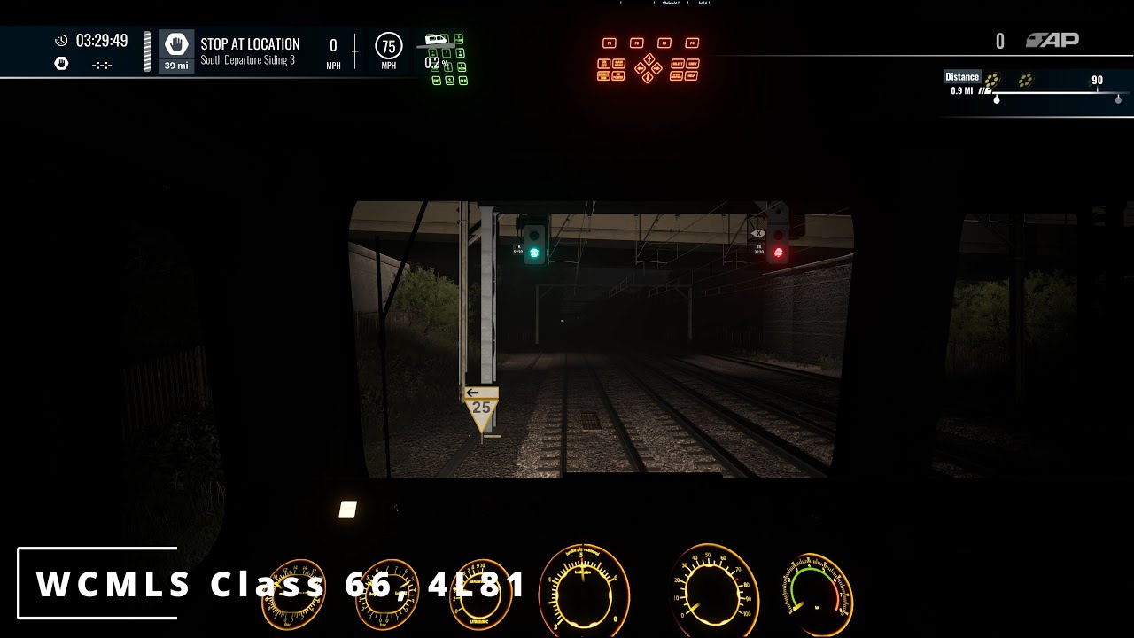TSW 5: WCMLS - Class 66 Freight - 4L81 - 4.27AM - Leighton Buzzard to Wembley Yards/ Depot  Complex