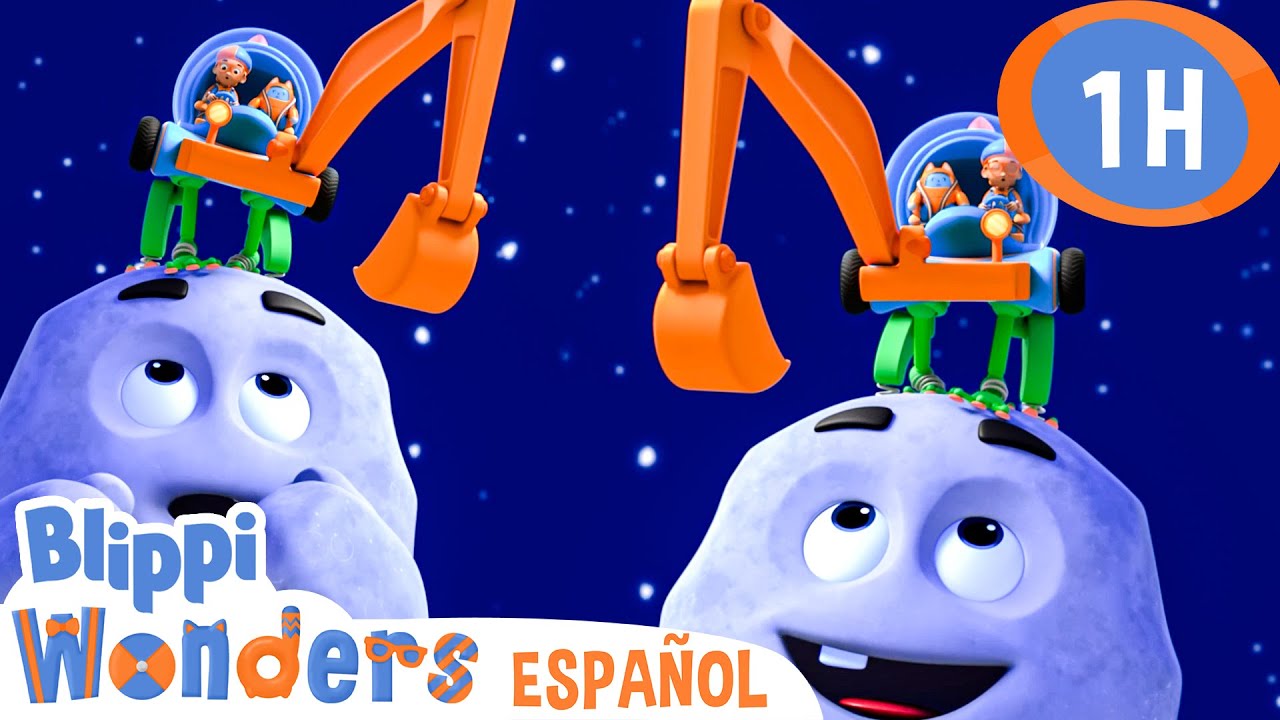 ¡Blippi en el espacio! | Blippi Wonders | Caricaturas para niños | Videos educativos para niños
