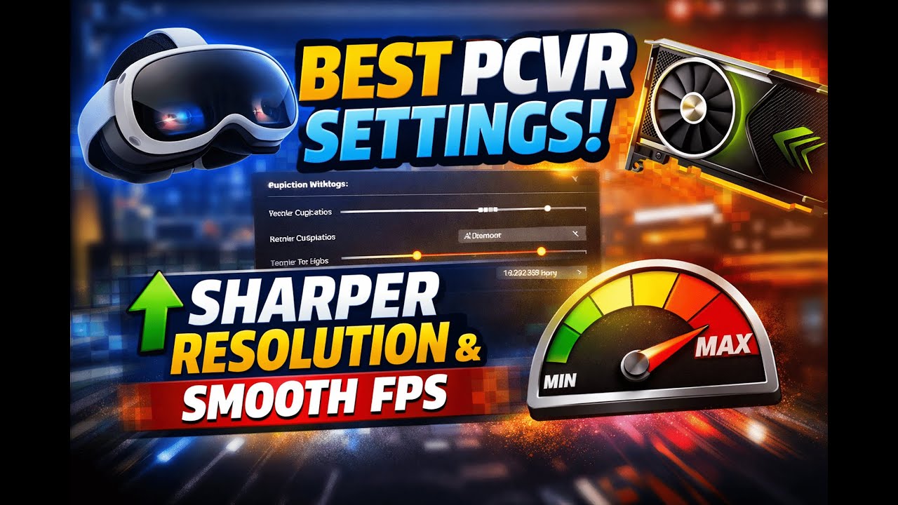 Fix Blurry PCVR on Meta Quest | Resolution & Refresh Rate Settings Explained