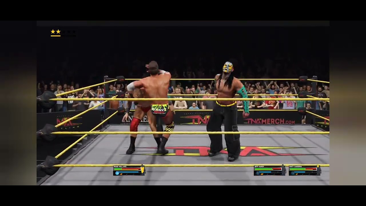 WWE 2K25 8 Man Battle Royal for the TNA World Championship.