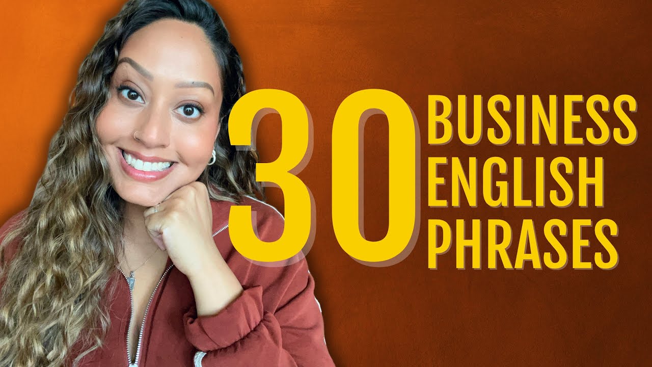 30 Simple & Professional English Phrases