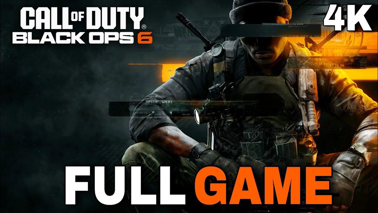 CALL OF DUTY BLACK OPS 6 Gameplay Walkthrough Campinag Part 1 - FULL GAME (4K 60FPS) No Commentary 